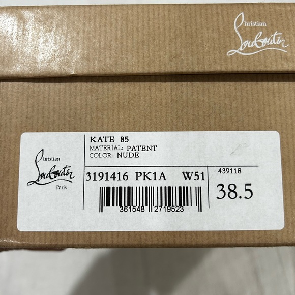 CHRISTIAN LOUBOUTIN
Kate 85 patent leather pumps - Picture 5 of 11